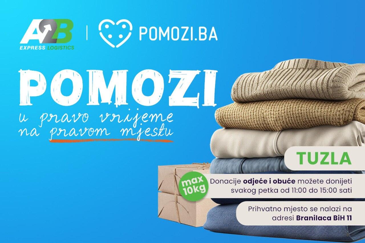 Punkt za donacije u Tuzli