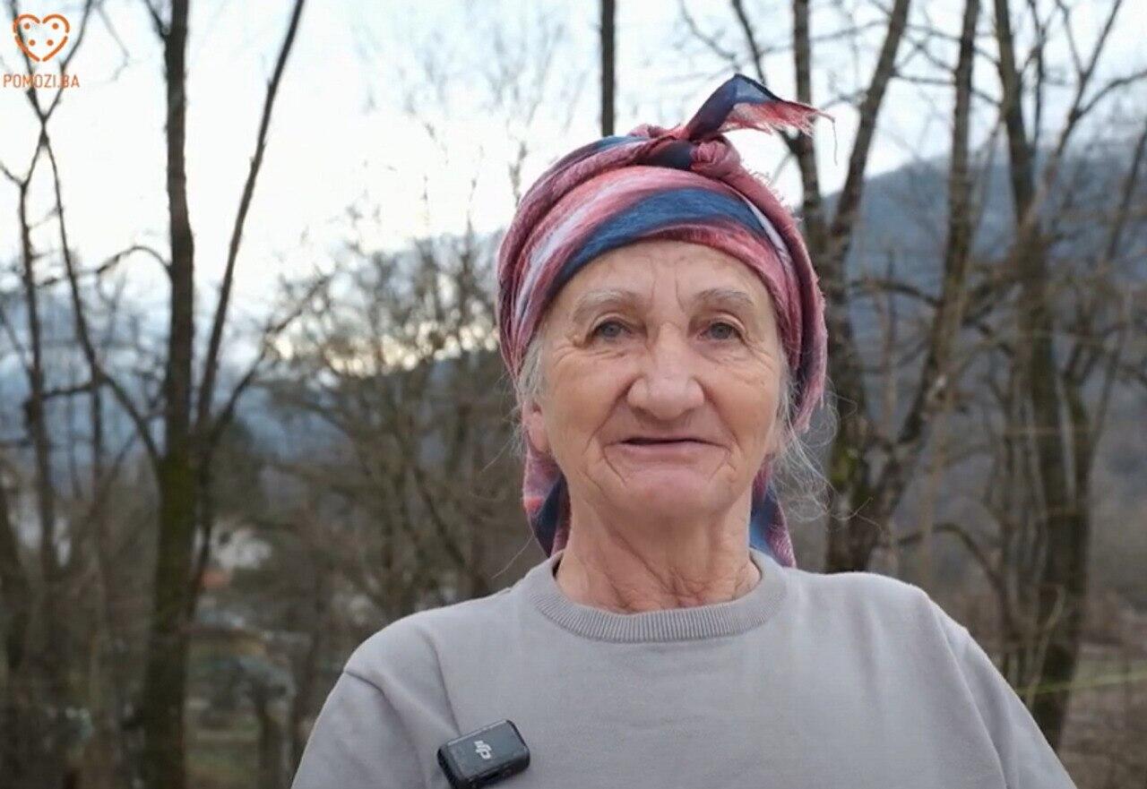 Posjeta nani Muniri Arnaut u selu Trusina nakon poplava