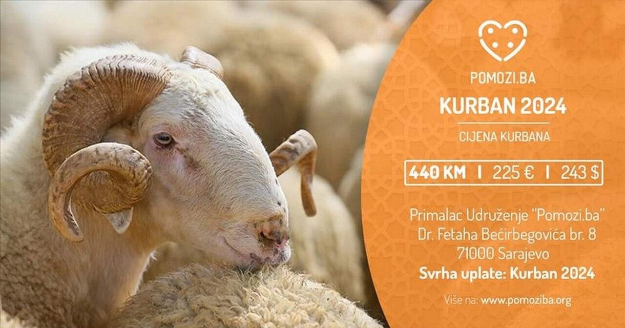 OBAVJEŠTENJE – KURBAN BAJRAM