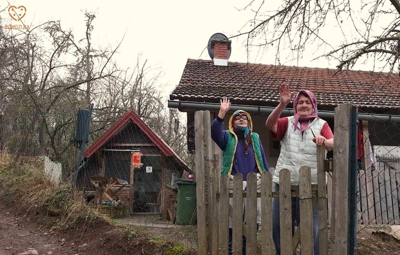 Posjeta sestrama Sofović iz Kaoštica kod Višegrada