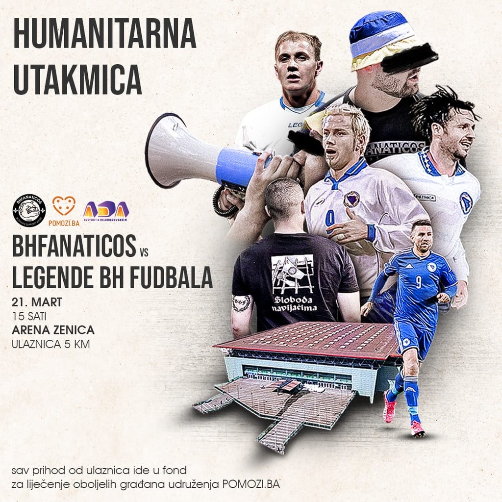 BHFANATICOS vs LEGENDE BH. FUDBALA