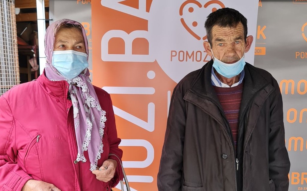 Mjesečna pomoć za porodicu Dizdarević