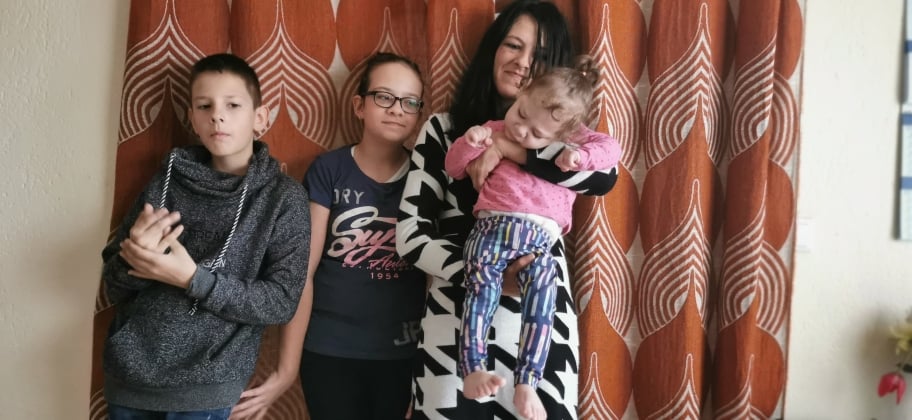 Mjesečna pomoć za porodicu Kovačević