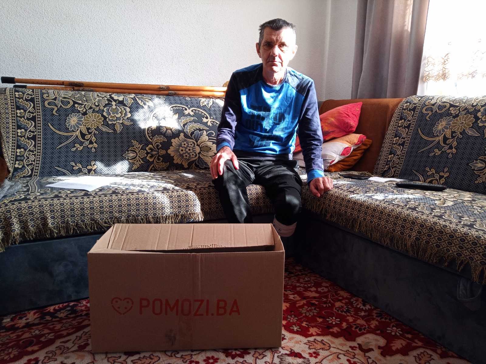 Mjesečna pomoć za Hajrudina Bajrića