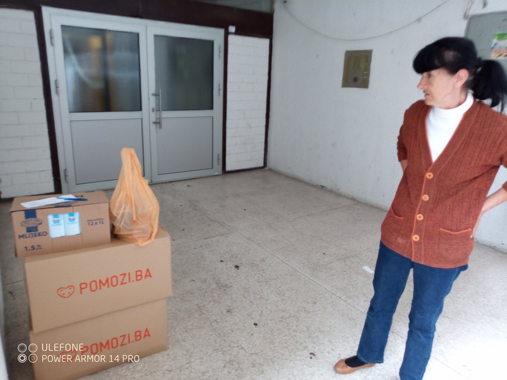 Mjesečna pomoć za porodicu Čizmić