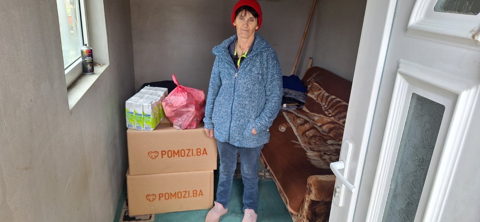 Mjesečna pomoć za porodicu Bunić