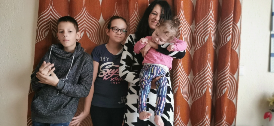Mjesečna pomoć za porodicu Kovačević
