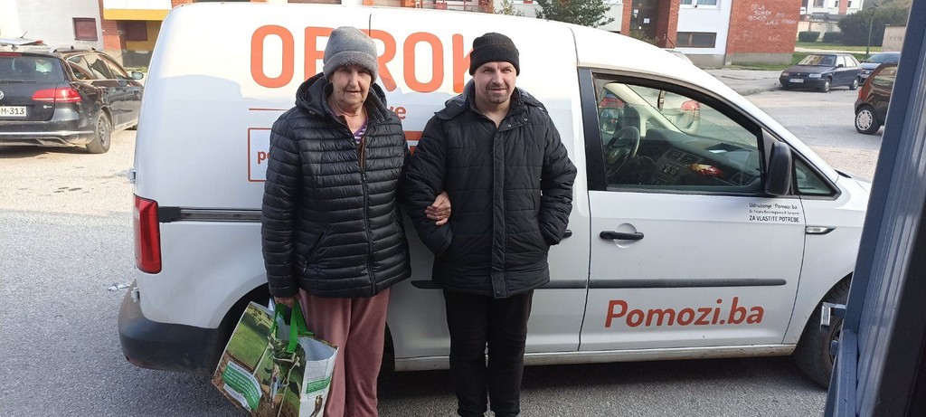 Mjesečna pomoć za porodicu Gogić