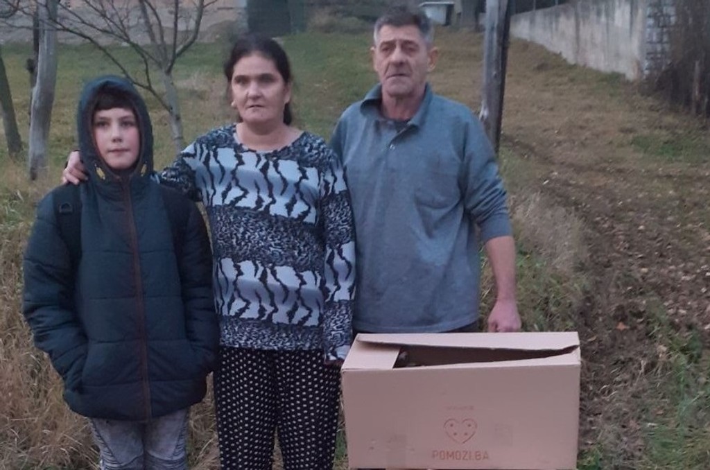 Mjesečna pomoć za porodicu Bajrić - JANUAR