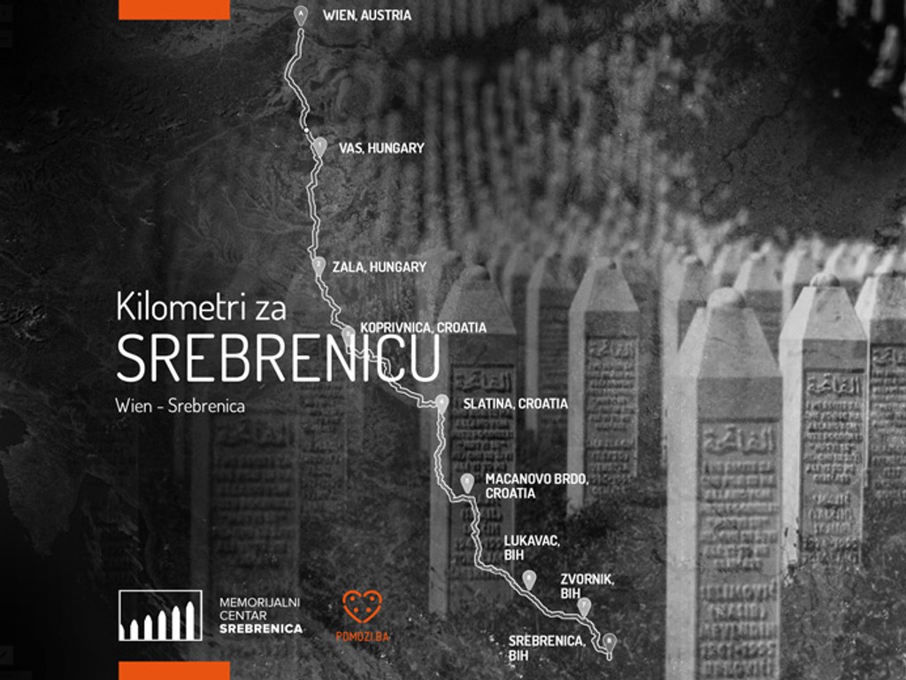 Kilometri za Srebrenicu