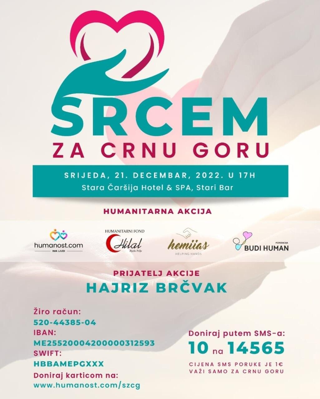 120.000 eura za Crnu Goru