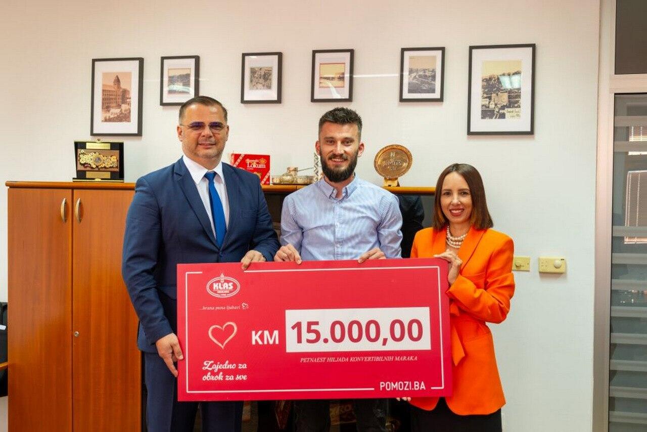 15.000 KM od kompanije Klas