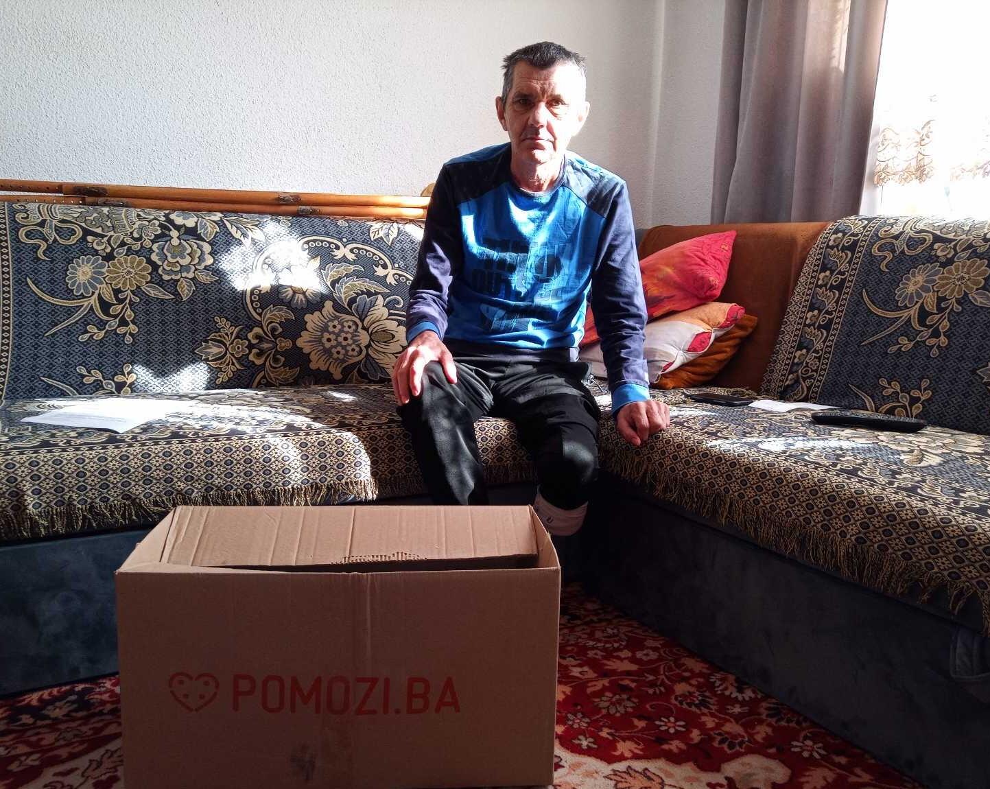 Mjesečna pomoć za Hajrudina Bjarića