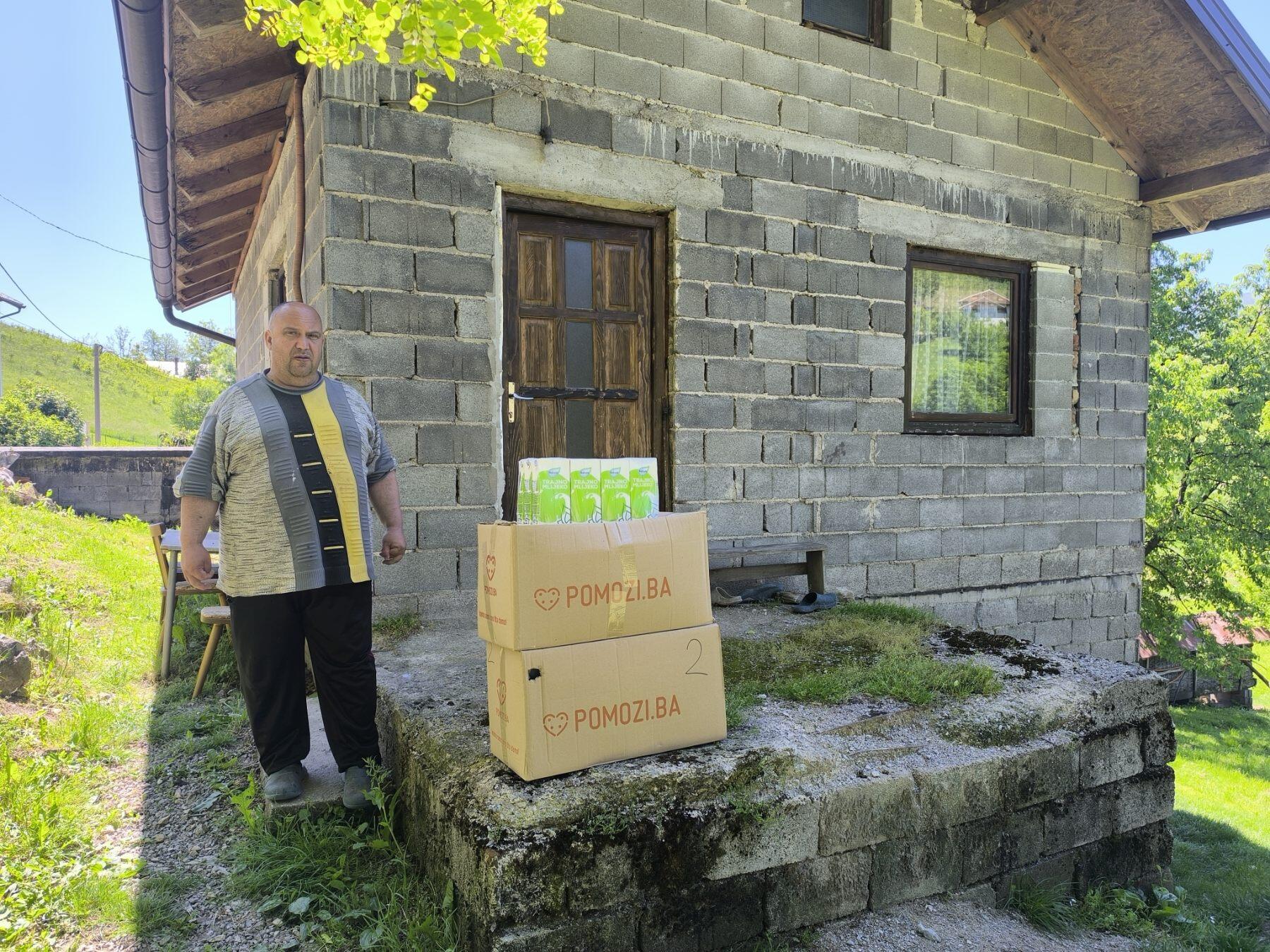 Mjesečna pomoć za Ibru Aličića