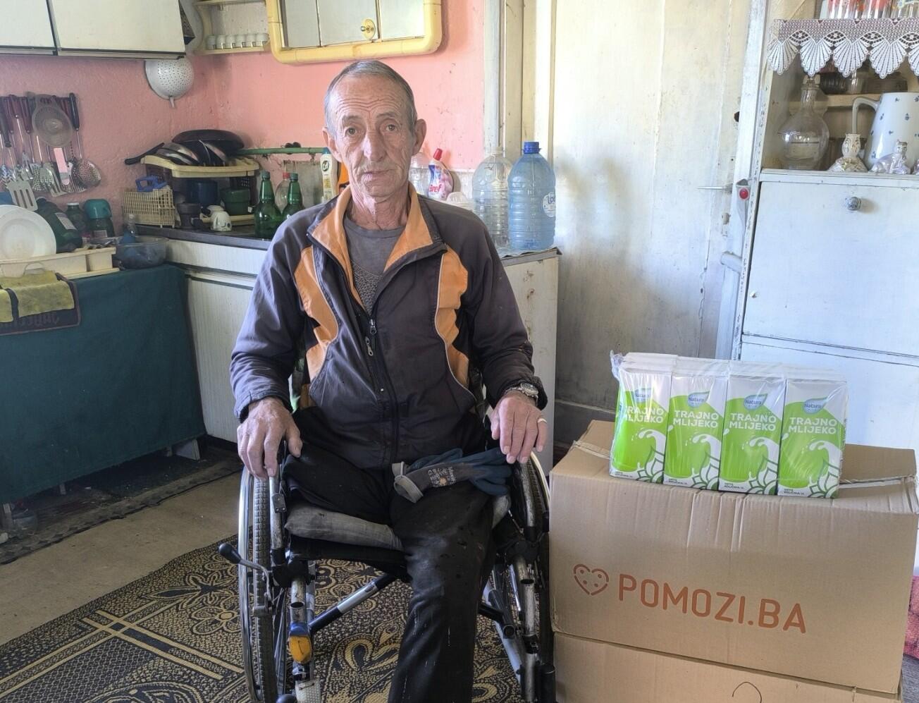 Mjesečna pomoć za Izeta Dizdarevića