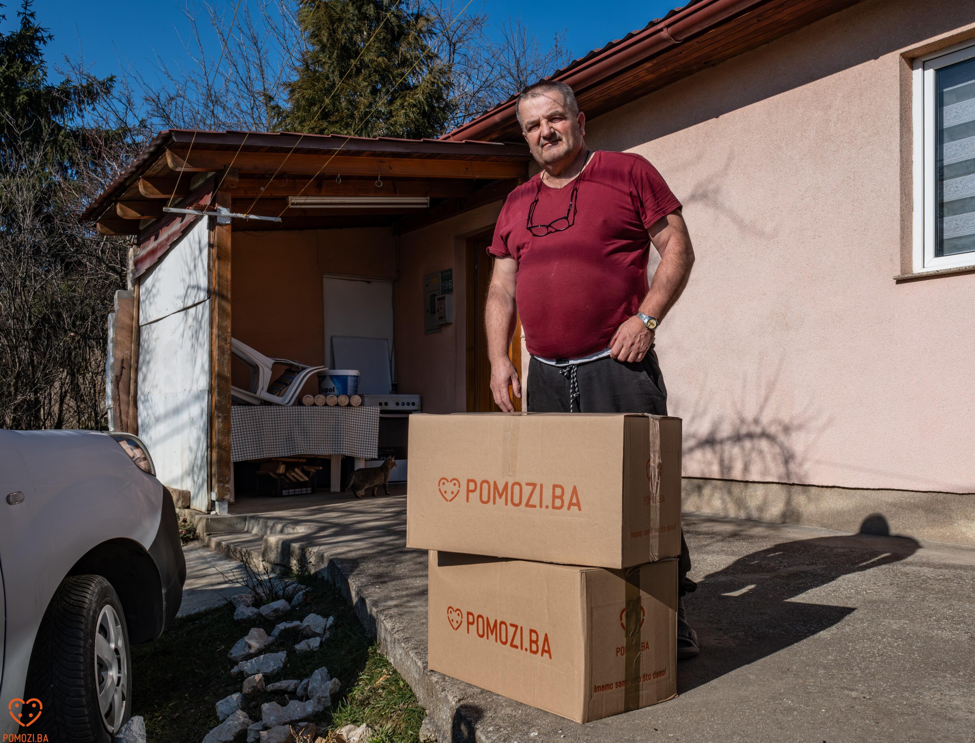 Mjesečna pomoć za porodicu Mršo