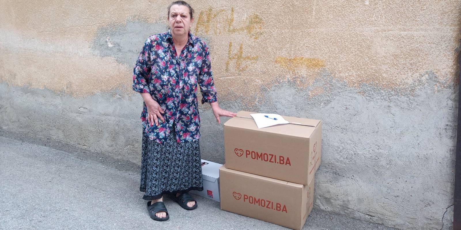Mjesečna pomoć za porodicu Muratović