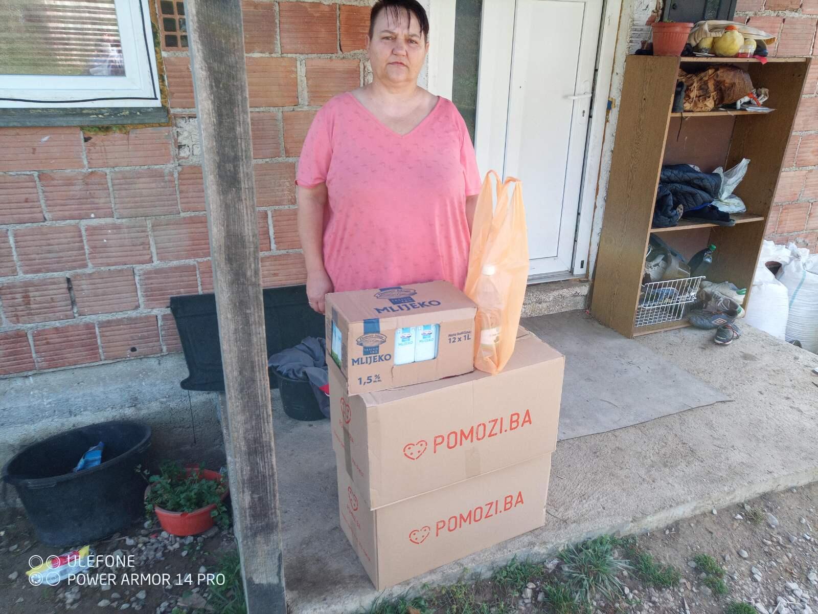 Mjesečna pomoć za Edinu Hajdarević