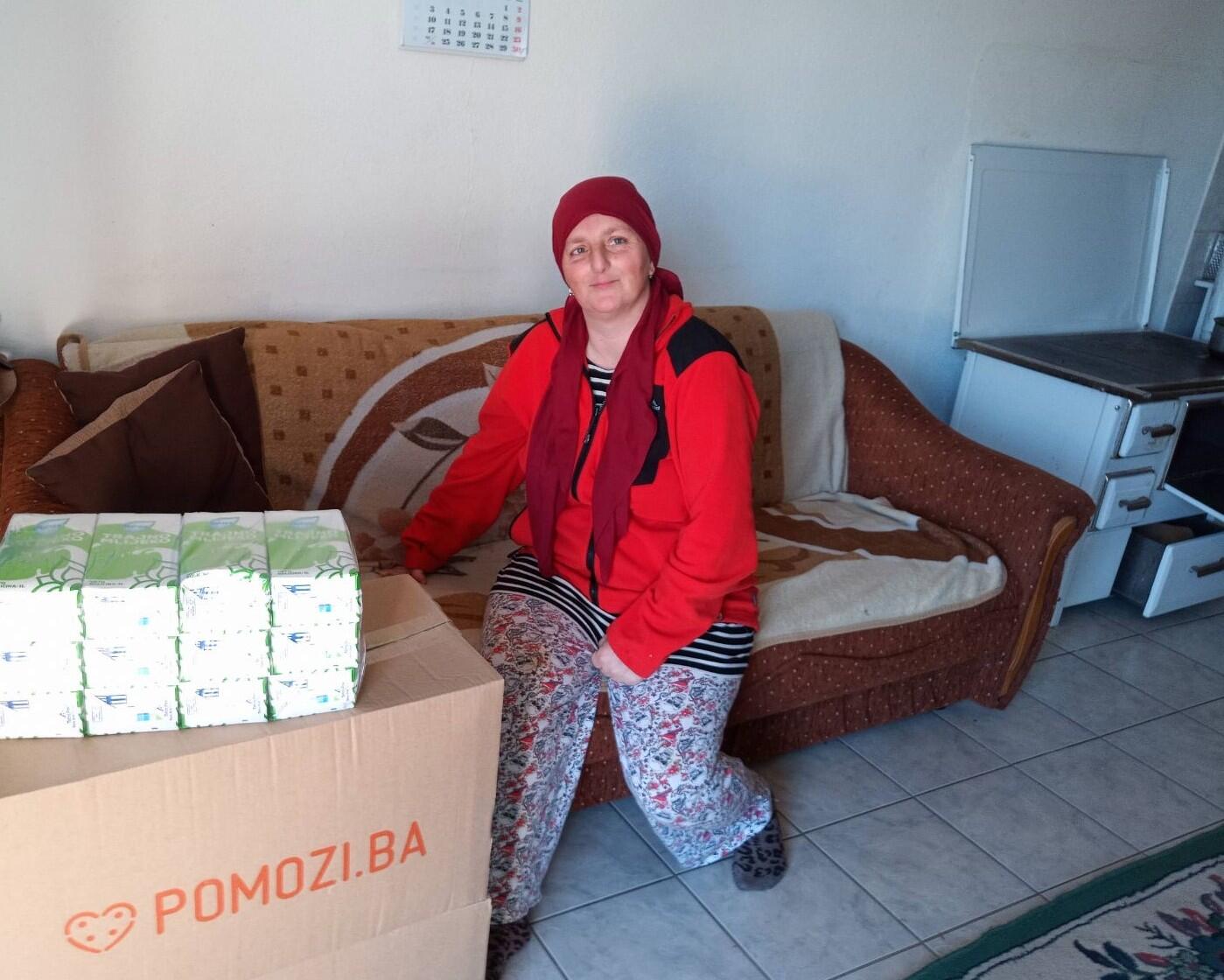 Mjesečna pomoć za Sadetu Mahmutović