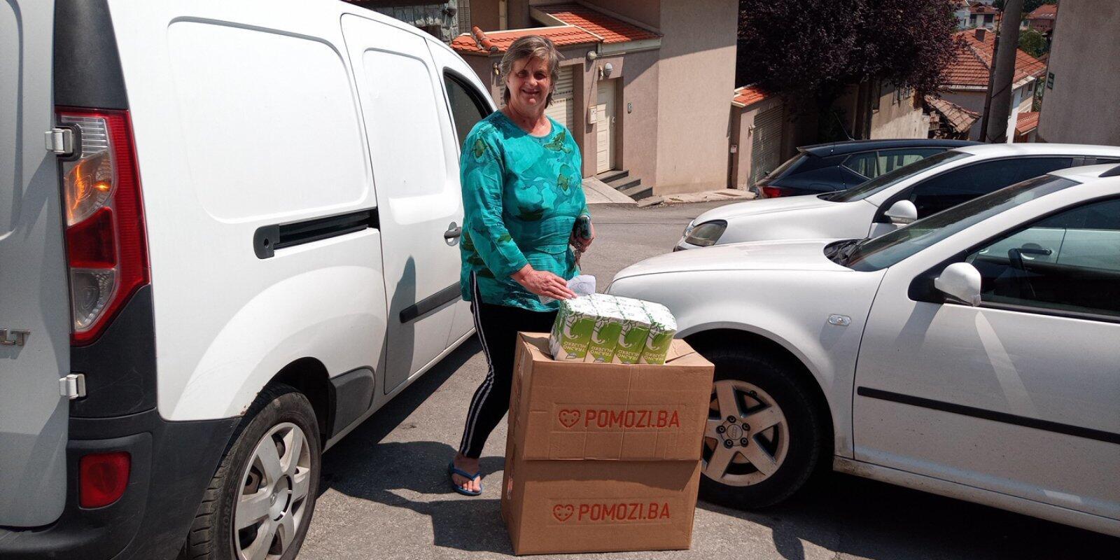 Mjesečna pomoć za Kadiru Fazlić